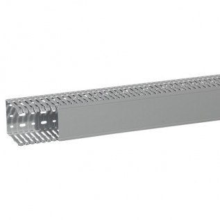 Кабель-канал (крышка + основание) Transcab, 80x100 мм, цвет серый RAL 7030 636118 Legrand