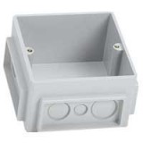 Монтажная коробка для выдвижного розеточного блока, 3 модуля, цвет металл 650390 Legrand