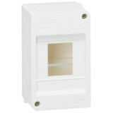 Щит (бокс) Mini S, Nedbox, навесной, IP 40, модулей - 4, пластмасса,  цвет белый 001357 Legrand