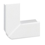 Угол плоский переменный для мини-плинтусов DLPlus 40x20, цвет белый 030283 Legrand