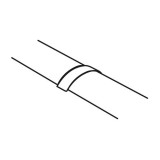 Накладка на стык для профиля 92x20 мм 032803 Legrand