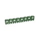 Маркер CAB 3 для кабеля 0,15-0,5 мм², зелёный 038105 Legrand