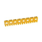 Маркер CAB 3 для кабеля 0,15-0,5 мм², заглавная буква T 038129 Legrand