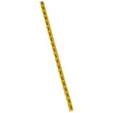 Маркер Duplix, чёрная маркировка на желтом фоне, заглавная буква C 038412 Legrand