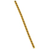 Маркер Duplix, чёрная маркировка на желтом фоне, заглавная буква D 038413 Legrand