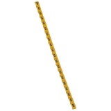 Маркер Duplix, чёрная маркировка на желтом фоне, заглавная буква G 038416 Legrand