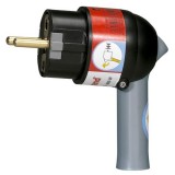 Розетка 2К+3 16А, с рычагом, цвет черный 050176 Legrand