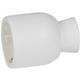 Розетка 2К+З, прямой ввод, цвет белый 050189 Legrand
