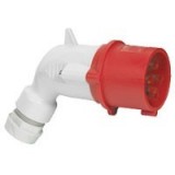 Вилка мобильная угловая 16А, 3К+Н+З, 380В, IP44 056458 Legrand