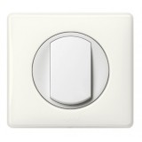 Накладка с клавишей и рассеивателем Celiane, одноклавишный, цвет белый 065004 Legrand