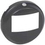 Накладка Celiane, двухпроводный, трехпроводный, цвет графит 067999 Legrand