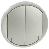 Лицевая панель для Кат. № 0 672 34/36, цвет титан 068472 Legrand
