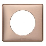 Рамка Celiane, 1 пост, цвет медь 068991 Legrand
