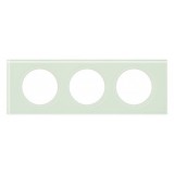 Рамка Celiane, 3 поста, цвет смальта белая глина 069313 Legrand