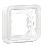 Рамка с суппортом Artic, антибактериальная Plexo, 1 пост, цвет белый artic 070792 Legrand