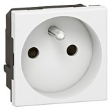 Розетка Valena Mosaic 2 модуля, цвет белый 077111 Legrand