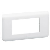 Рамка Mosaic, 4 модуля, цвет белый 078814 Legrand