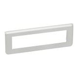 Рамка Mosaic, 8 модулей, цвет алюминий 079318 Legrand