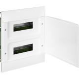 Пластиковый щиток Legrand Practibox S, для встраиваемого монтажа (в полые стены), цвет двери "Белый", 2X12 135562 Legrand