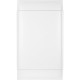 Пластиковый щиток Legrand Practibox S, для встраиваемого монтажа, цвет двери "Белый", 4X18 137549 Legrand