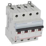 Автоматический выключатель DX³-E, 4 полюса, 63А, C, 6 кА 407311 Legrand