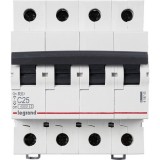 Автоматический выключатель RX³, 4 полюса, 25А, C, 4,5 кА 419743 Legrand