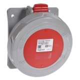 Розетка Tempra Pro P17, встраиваемая, 32А, 3К+З, 380В, IP67 555488 Legrand