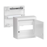 Щит (бокс) Mini S, Nedbox, навесной, IP 41, модулей - 8, пластмасса,  цвет белый 601235 Legrand