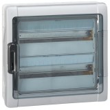 Щиток Plexo³, IP 65, IK 09, 2 ряда, 90 А, 18 модулей 601986 Legrand