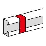 Накладка на стык профиля для кабель-каналов Metra 100x50 638036 Legrand