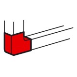 Плоский угол 90° для кабель-каналов Metra 130x50 638043 Legrand