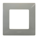 Рамка Etika, 1 пост, цвет светлая галька 672521 Legrand