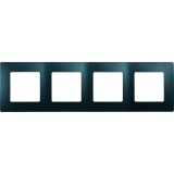 Рамка Etika, 4 поста, цвет антрацит 672584 Legrand