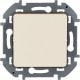 Переключатель без фиксации (кнопка) с Н.О./Н.З. контактом, INSPIRIA, 6 A, 250 В, цвет слоновая кость 673691 Legrand
