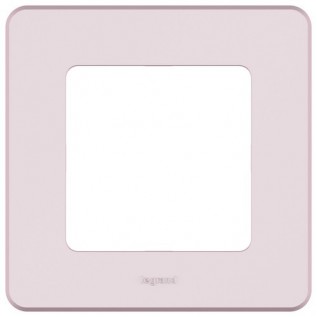 Рамка, 1 пост, INSPIRIA, цвет розовый 673934 Legrand
