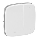 Лицевая панель для кнопочного светорегулятора Valena Allure, цвет белый 752085 Legrand