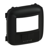 Накладка Valena Allure, двухпроводный, цвет матовый черный 752181 Legrand