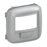 Накладка Valena Allure, двухпроводный, цвет алюминий 752380 Legrand