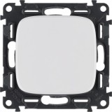 Переключатель Valena ALLURE одноклавишный, без подсветки, цвет белый 752706 Legrand