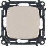Переключатель Valena ALLURE одноклавишный, без подсветки, цвет слоновая кость 752806 Legrand