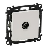 Розетка оконечная Valena Life, телевизионная (TV), одинарная, цвет белый 753460 Legrand