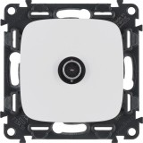 Розетка проходная Valena Allure, телевизионная (TV), одинарная, цвет белый 753751 Legrand