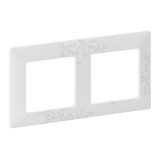 Рамка Valena Life, 2 поста, цвет Эл Грей 754122 Legrand