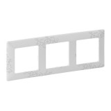Рамка Valena Life, 3 поста, цвет Эл Грей 754123 Legrand