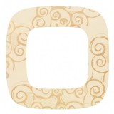 Рамка Valena Allure, 1 пост, цвет нарцисс золото 754351 Legrand