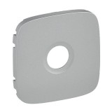 Накладка Valena Allure, телевизионная (TV), одинарная, цвет алюминий 754767 Legrand