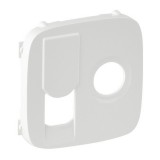 Накладка для TV+RJ45, Valena Allure, телевизионная (TV), одинарная, цвет белый 754835 Legrand
