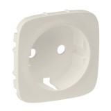Накладка Valena Allure, с заземлением, одинарная, цвет слоновая кость 755206 Legrand