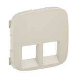 Накладка Valena Allure, двойная, цвет слоновая кость 755426 Legrand