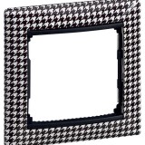 Рамка Valena, 1 пост, цвет гусиные лапки 770420 Legrand